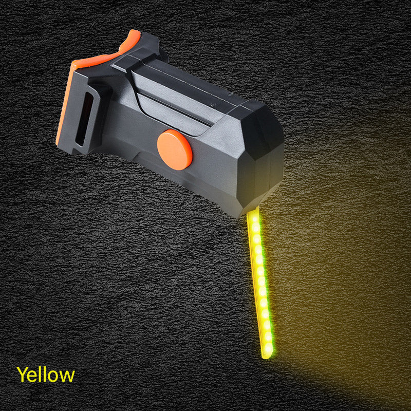 LED Bike Tail Light 6 Colors USB Charging Mountain Road Bike Light Portable Riding Equipment Running Water Light - V.I.P Digital Presence