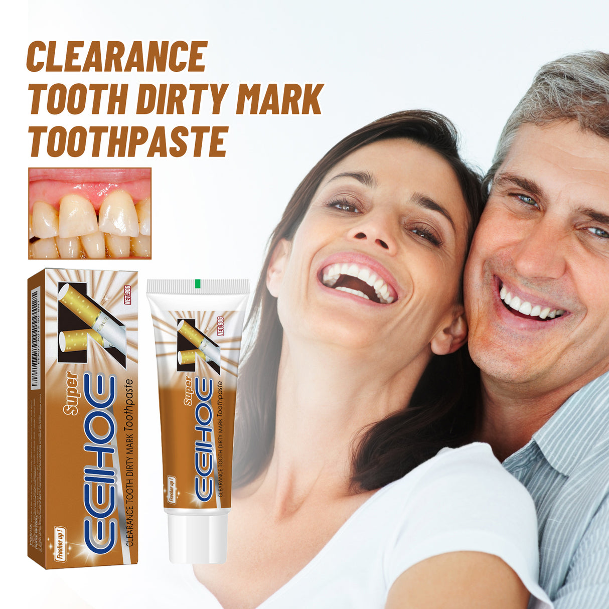 Stain Removal Toothpaste Cleans Teeth Odor Fresh And Beautiful Teeth Reduce Stains Everyday Care For Teeth - V.I.P Digital Presence