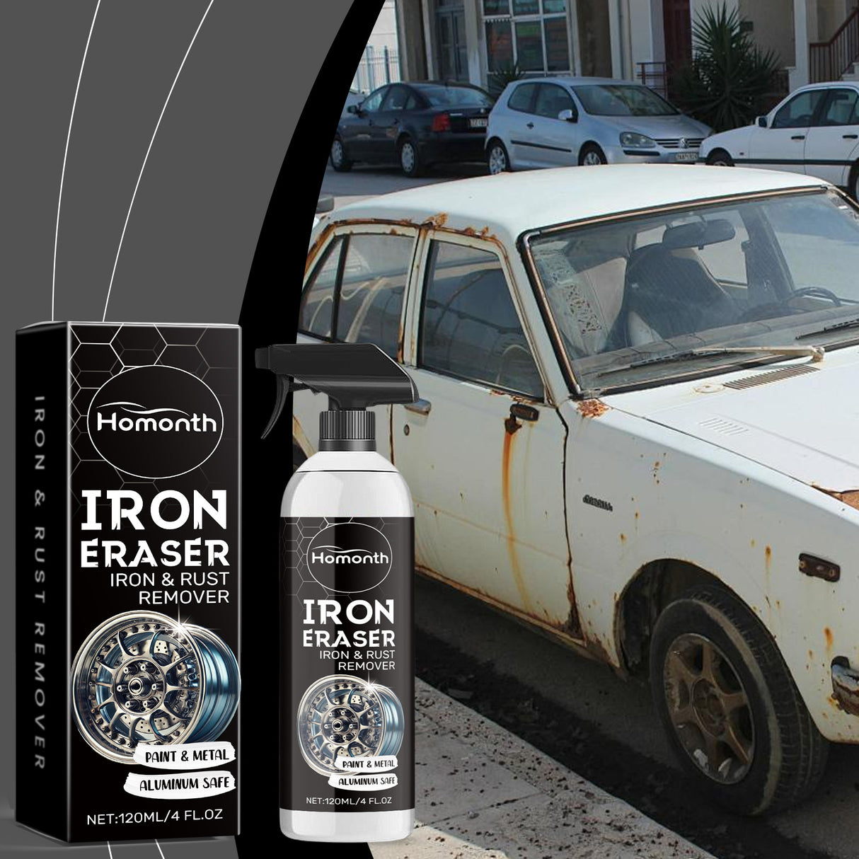 Car Rust Cleaning Agent Car Cleaning Decontamination And Scaling Rebrand Car Tire Rust Cleaning Agent - V.I.P Digital Presence