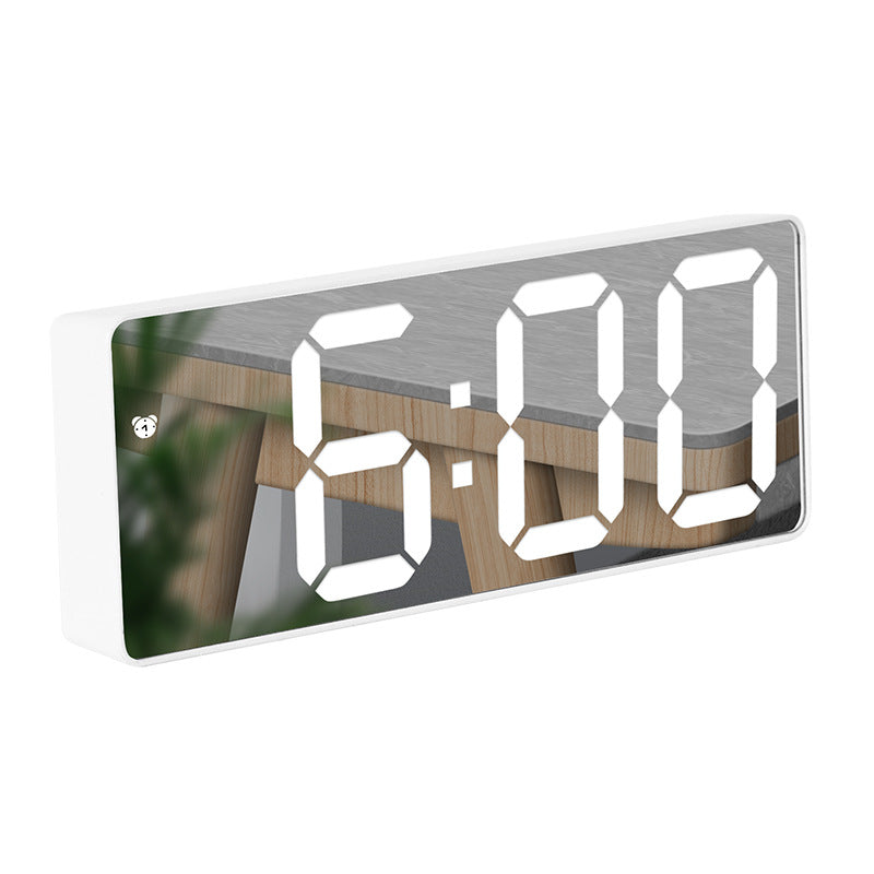 Simple Style LED Electronic Alarm Clock Battery and Plug-in Dual-use Timepiece Yida Time - V.I.P Digital Presence