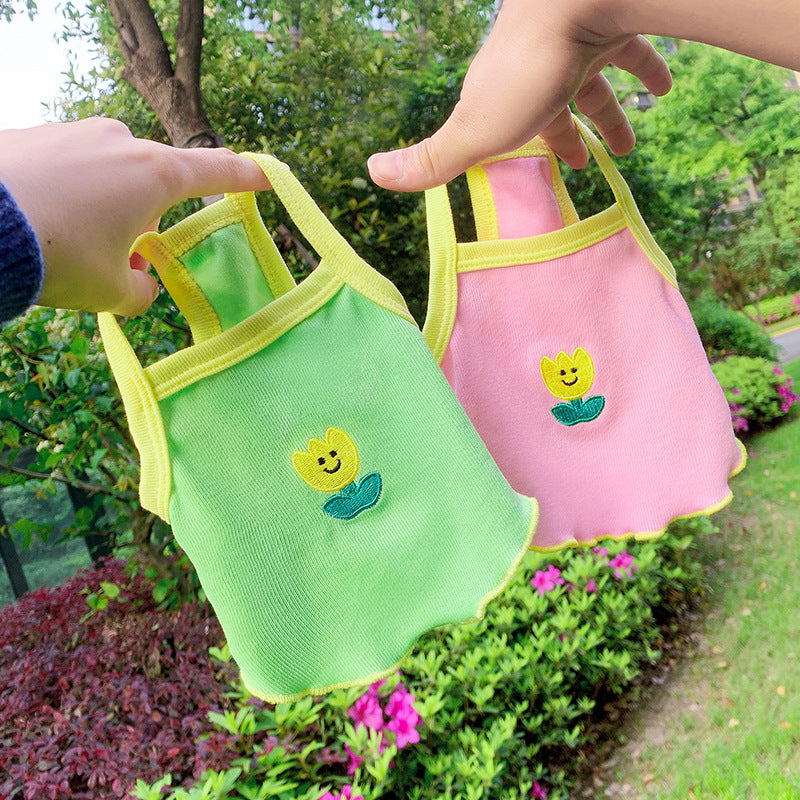 Mile Pet Dog Slim Summer Sheer Schnauzer Pome Teddy Small Dog Bears Cat Clothes - V.I.P Digital Presence