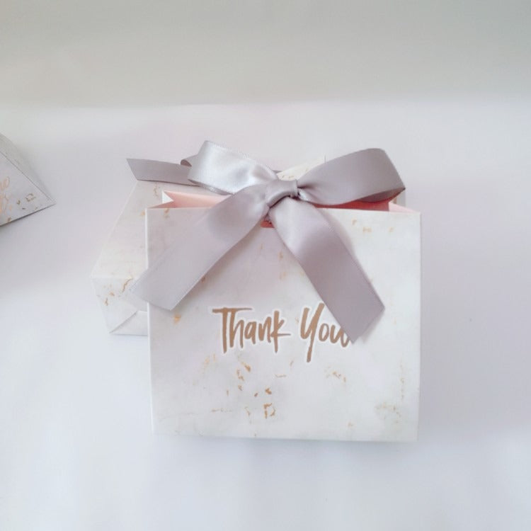 1PCS Marbled creative European style wedding sugar box wedding sugar bag wedding sugar box gift box bag paper bag - V.I.P Digital Presence