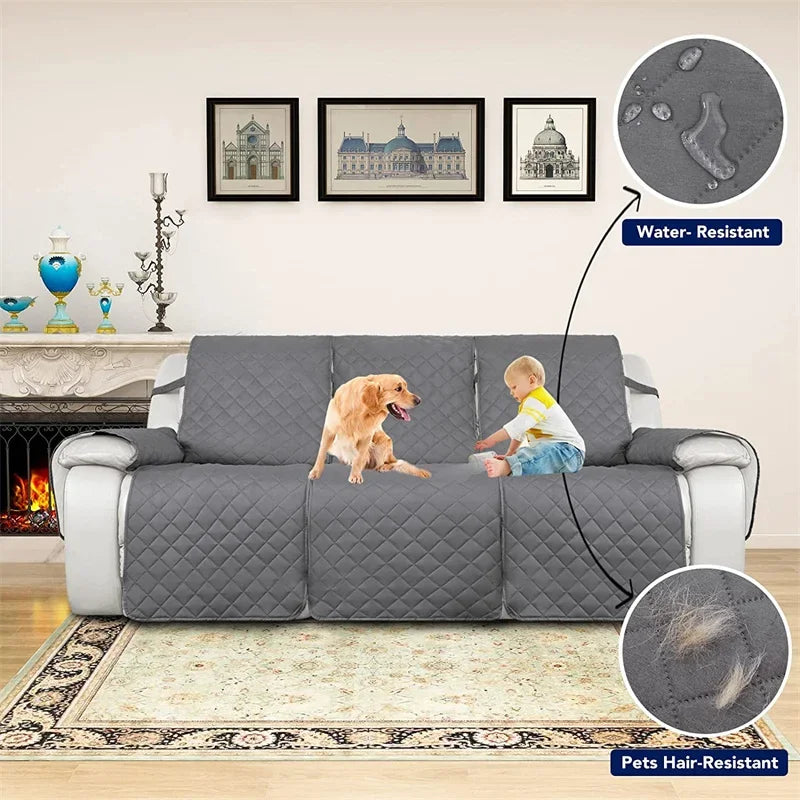 1 2 3 Seater Water Repellent Recliner Sofa Covers Pet Kid Sofa Mat Lazy Boy Armchair Cover Relax Lounger Slipcover Couch Towel - V.I.P Digital Presence