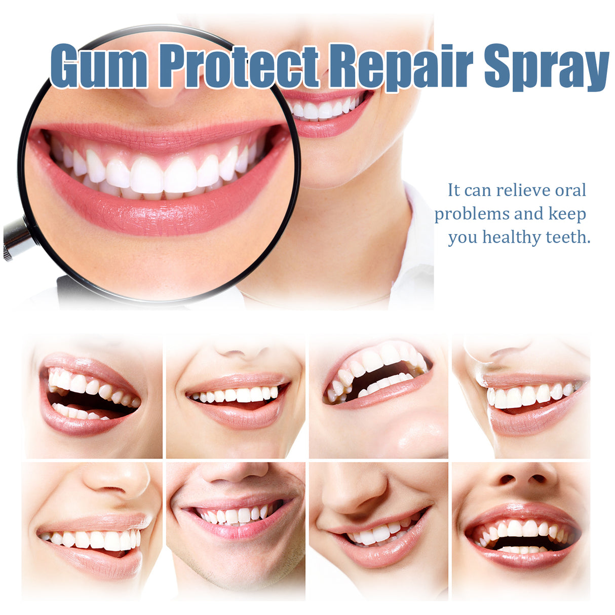 Gum Protect Repair Spray, Relieve Swelling And Pain Of Inflamed Gums Whitening Teeth Oral Cleaning Care Spray - V.I.P Digital Presence