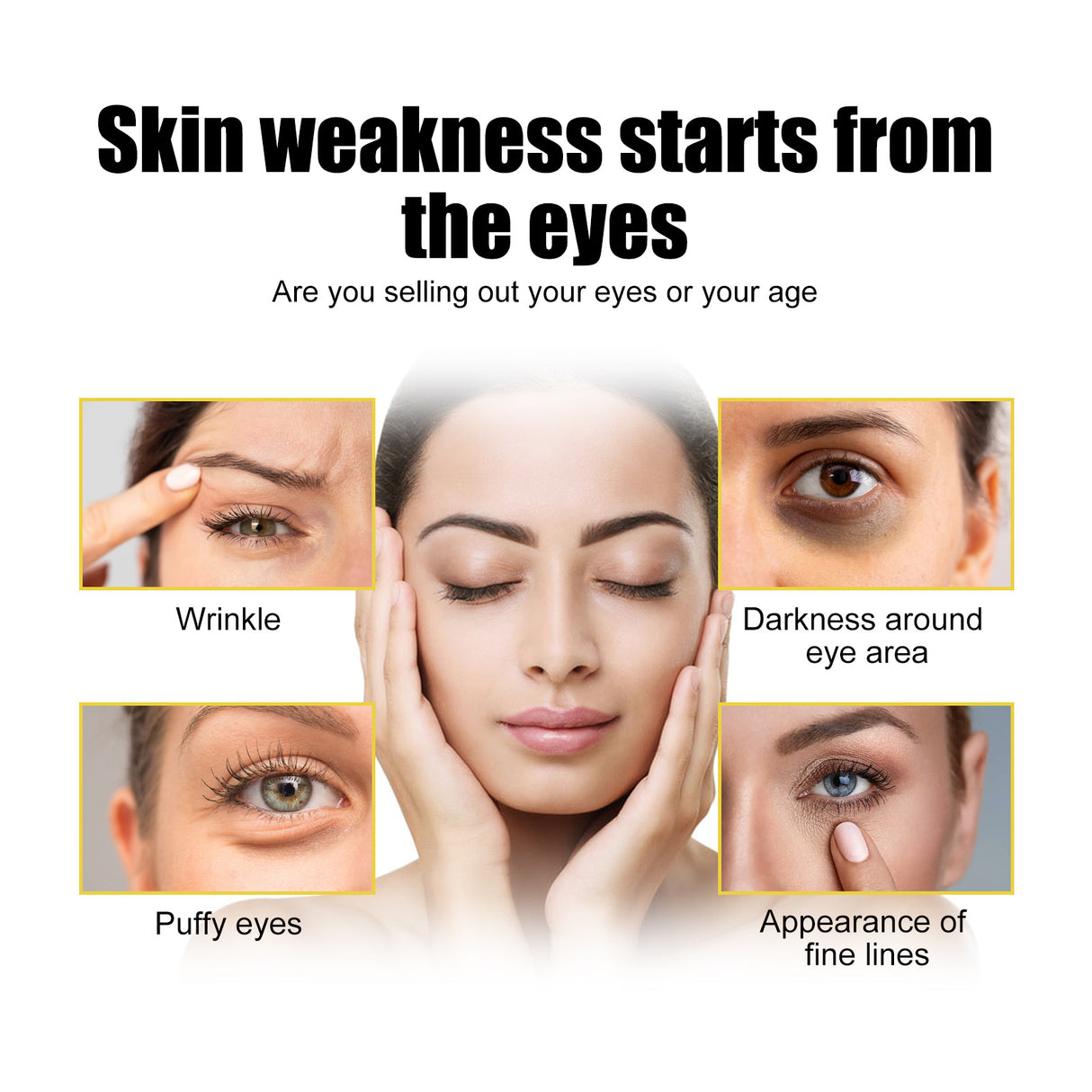 Collagen Gold Eye Mask Firming Eye Pattern Patch Overnight Dark Circles Under Eye Elastic Repair - V.I.P Digital Presence
