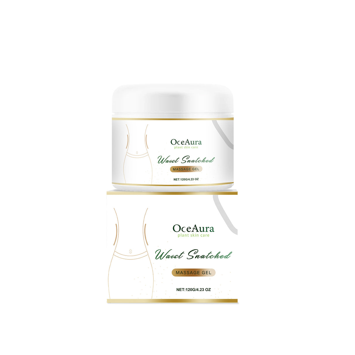 Waist Massage Cream Gentle Ingredients Nourish Skin With Plant Extract Daily Treatment Spread Cream - V.I.P Digital Presence