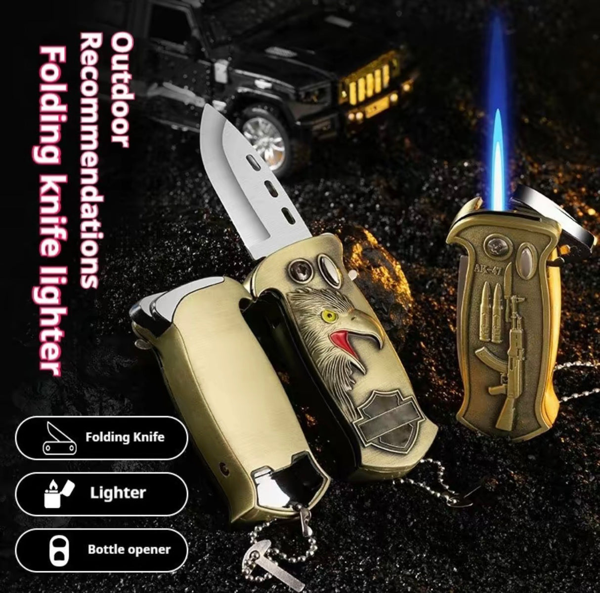 SteelSpark 3-in-1 Lighter