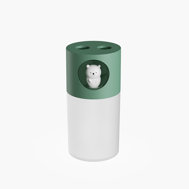 New Cute Pet Humidifier Double Spray Air Humidifier USB Ultrasonic Aroma Diffuse Air Mist Maker Humidificador with Romantic Lamp - V.I.P Digital Presence