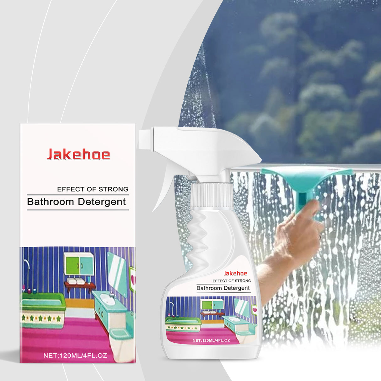 Glass Tile Cleaner Bathroom Glass Door Bathtub Tile Crystal Clear Stain Cleaner - V.I.P Digital Presence