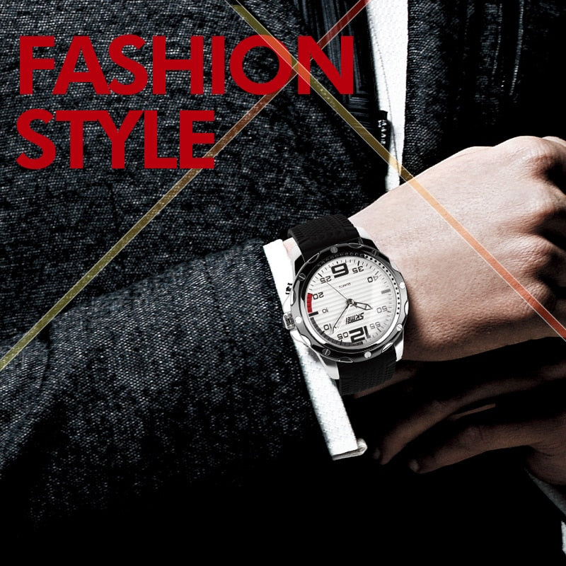 SKMEI 0992 Famous Brand Sport Jelly Quartz Men Casual Watch Calendar Date Work For Luxury Brand Men Dress Wristwatch 30M Waterproof - V.I.P Digital Presence