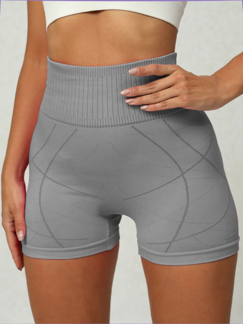 High Waist Active Shorts - V.I.P Digital Presence