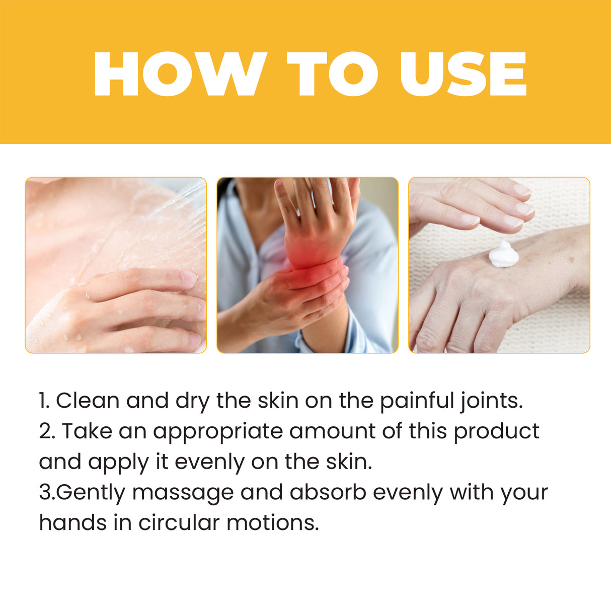 Bee Venom Joint Care Cream Relieves Knee Joint Pain And Discomfort By Massaging Body Joint Care Cream - V.I.P Digital Presence