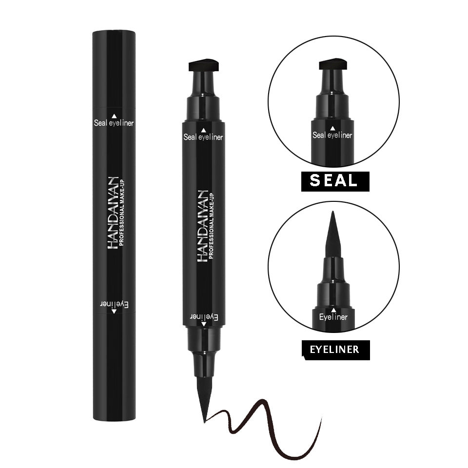HANDAIYAN Double Ended Stamp Eyeliner Pencil Triangle Stamp Eyeliner 2 In 1 Waterproof Eyeliner - V.I.P Digital Presence