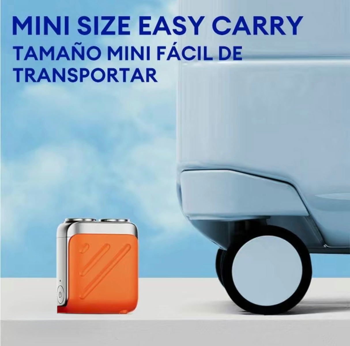 BeardGlide Pocket Shaver