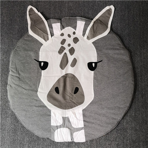 Bonita alfombra de juego de animales para bebé