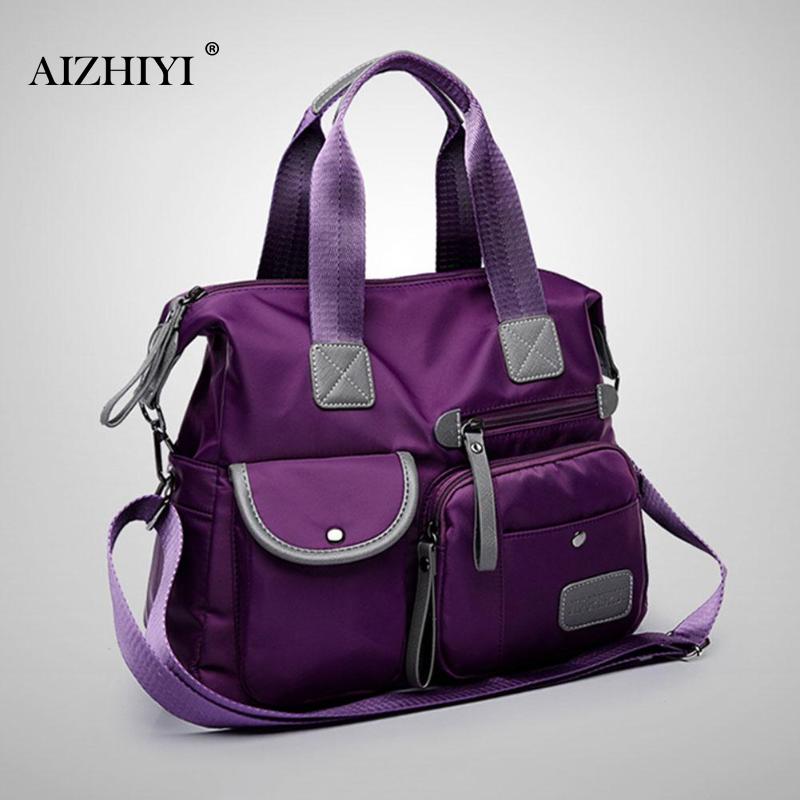 Multiuse Women Waterproof Handbag Nylon Tote Fashion Messenger Crossbody Bags for Women Top-Handle Shoulder Purse Travel Bag - V.I.P Digital Presence