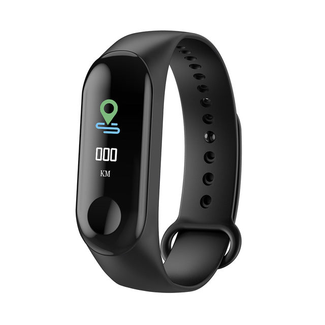 M3 Plus Color IPS Screen Smart Sport Fitness Bracelet IP68 Waterproof Blood Pressure Oxygen Activity Tracker For Men Women - V.I.P Digital Presence
