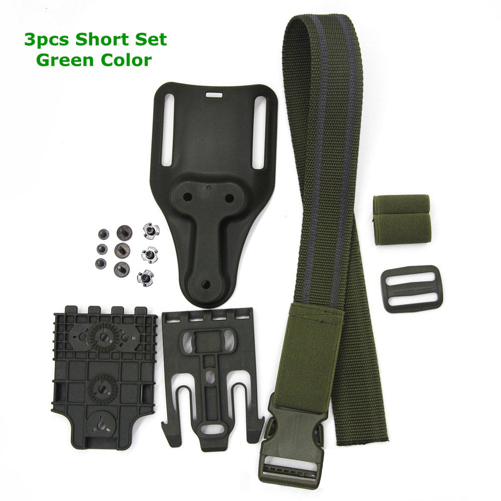 FMA Quick Release Waist Panel 3-piece Leg Hanging Sofa Lilan Outdoor Tactical Handgun Cover Quick Separation System - V.I.P Digital Presence