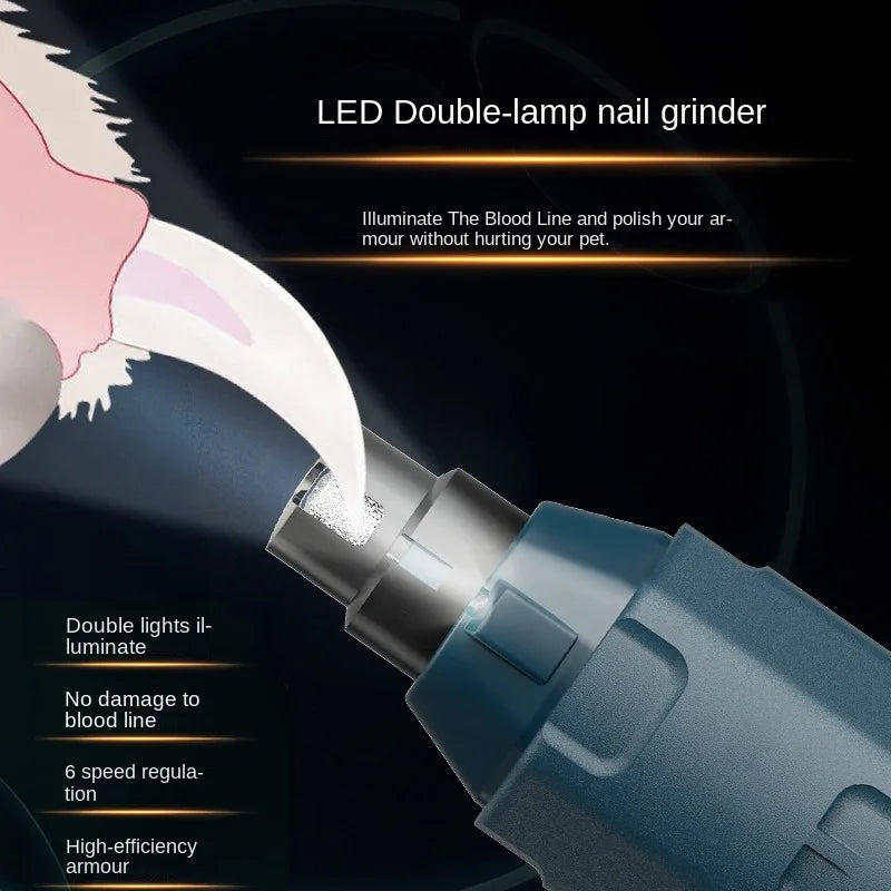 New Electric Nail Clippers for Dog Scissors for Pets Nail Grinder for Dogs Cats Grooming Trimmer Cutters Nail Mill Pet Products - V.I.P Digital Presence