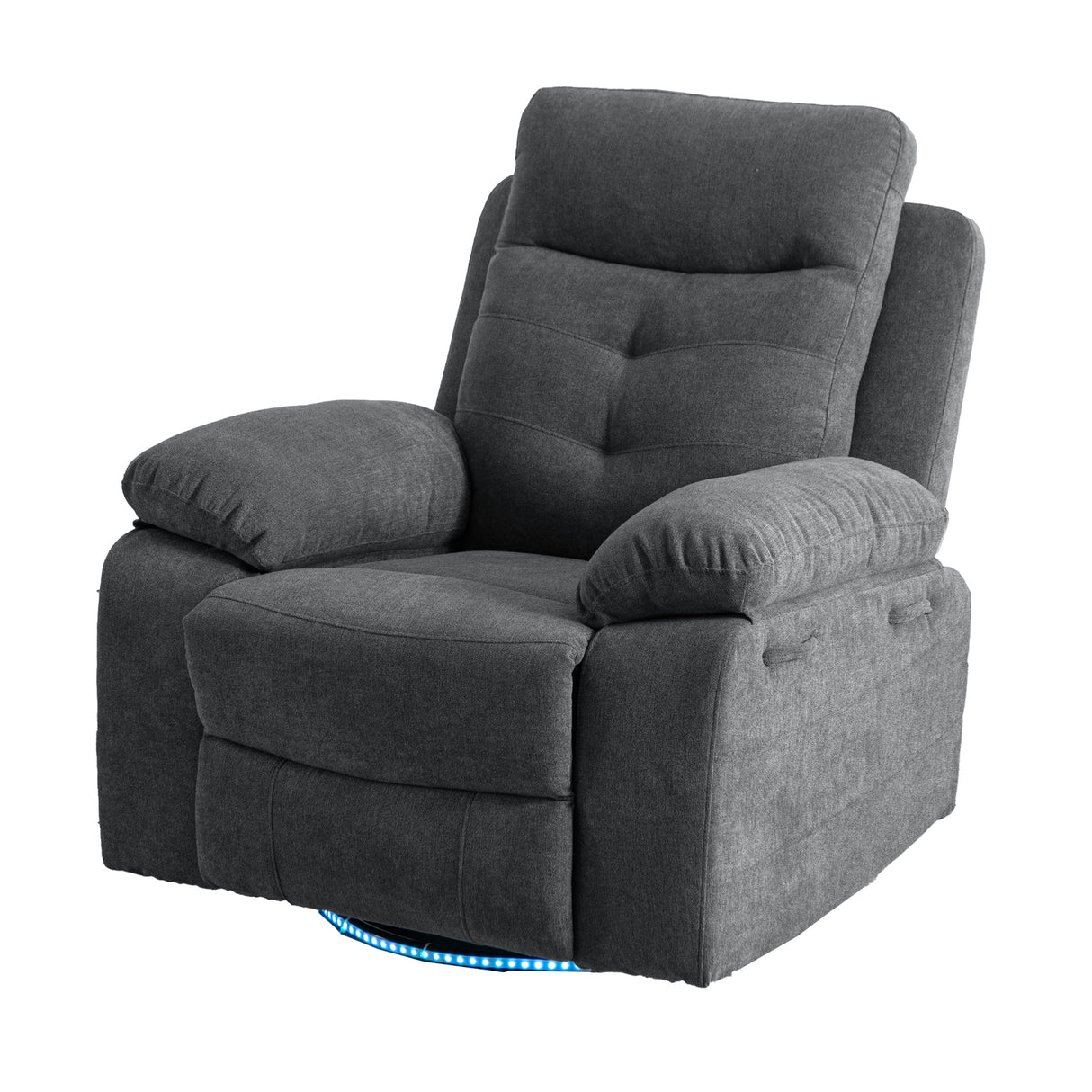 270 degree rotating electric lounge chair with Bluetooth speaker, LED light, telescopic foot pedal adjustable backrest DG - V.I.P Digital Presence