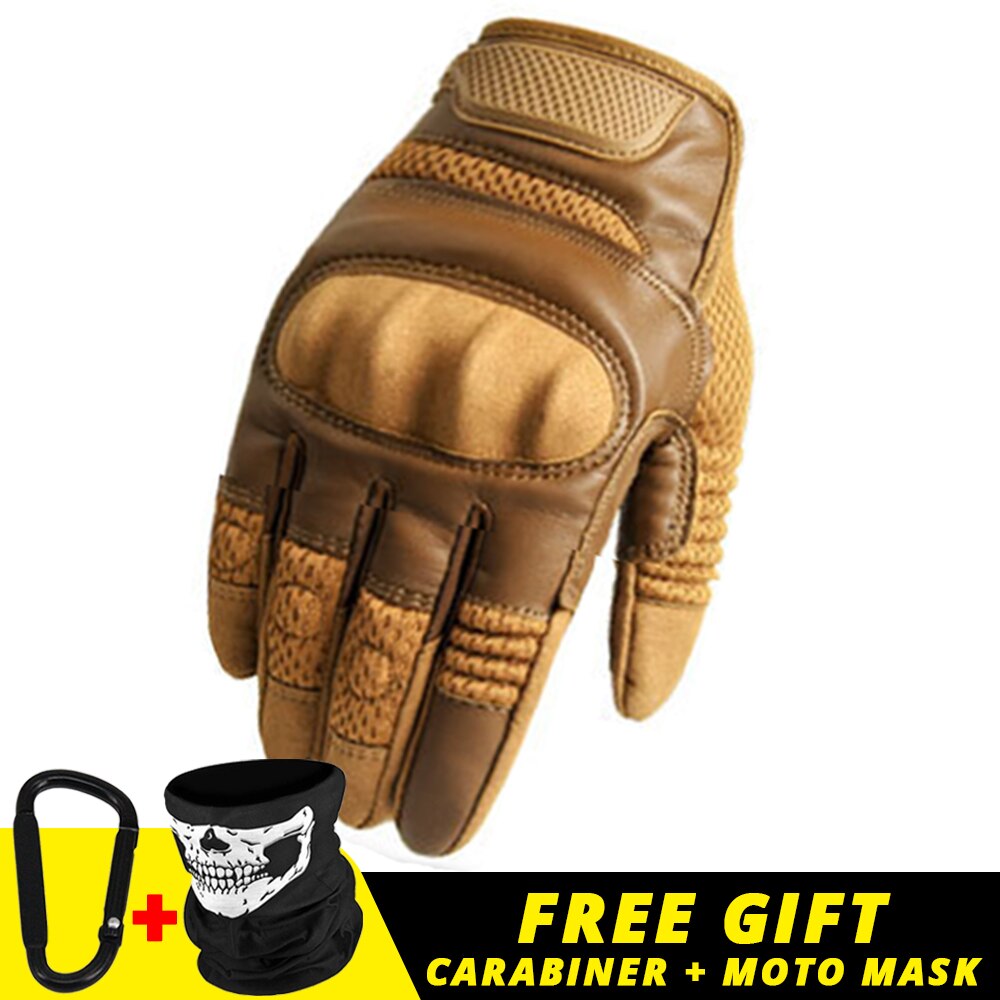 Motorcycle Gloves Summer Breathable Tactical Full Finger Moto Gloves Touchscreen Motocross Motorbike Riding Cycling Biker Gloves - V.I.P Digital Presence