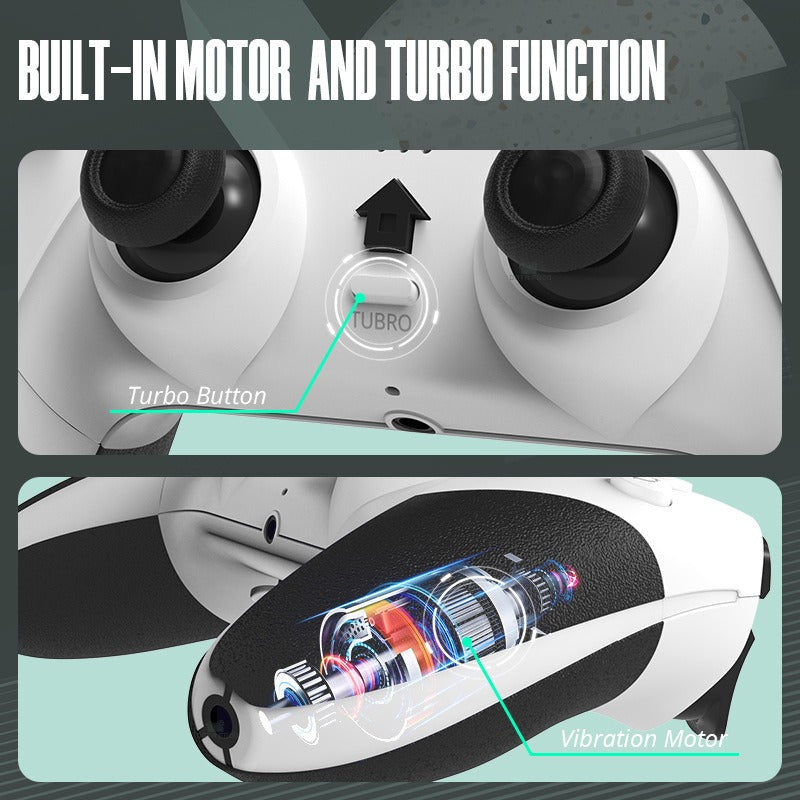 Suitable for PS4/Slim/Pro wireless Bluetooth game controller with body sensing six axis vibration T29 controller - V.I.P Digital Presence