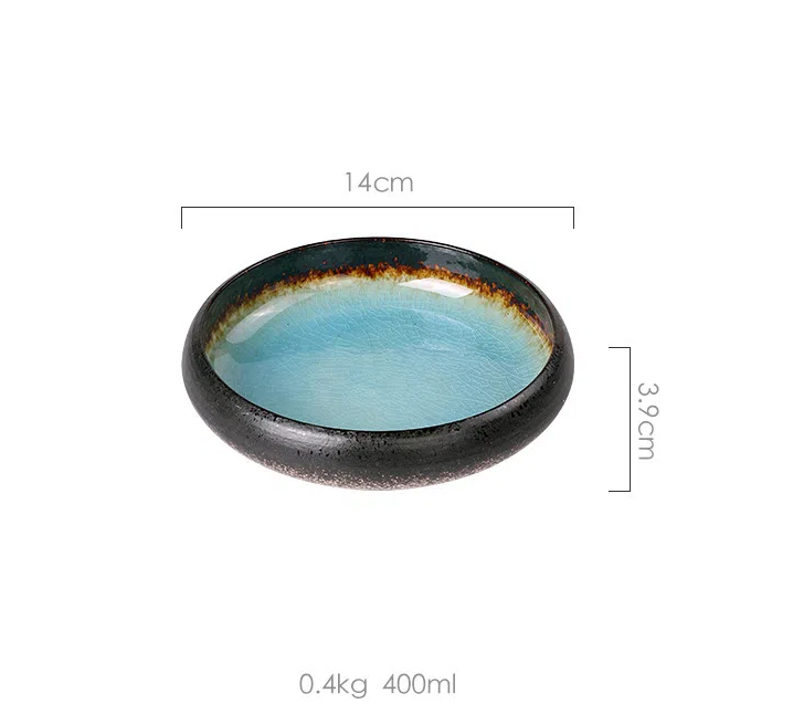Creative retro ceramic plates plates dishes sushi plates tableware snack plates - V.I.P Digital Presence