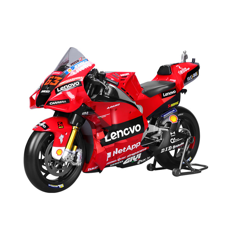 Meichi Figure 1:6 Ducati Grand Motorcycle Simulation Alloy Motorcycle Racing Ornament Toy Model - V.I.P Digital Presence