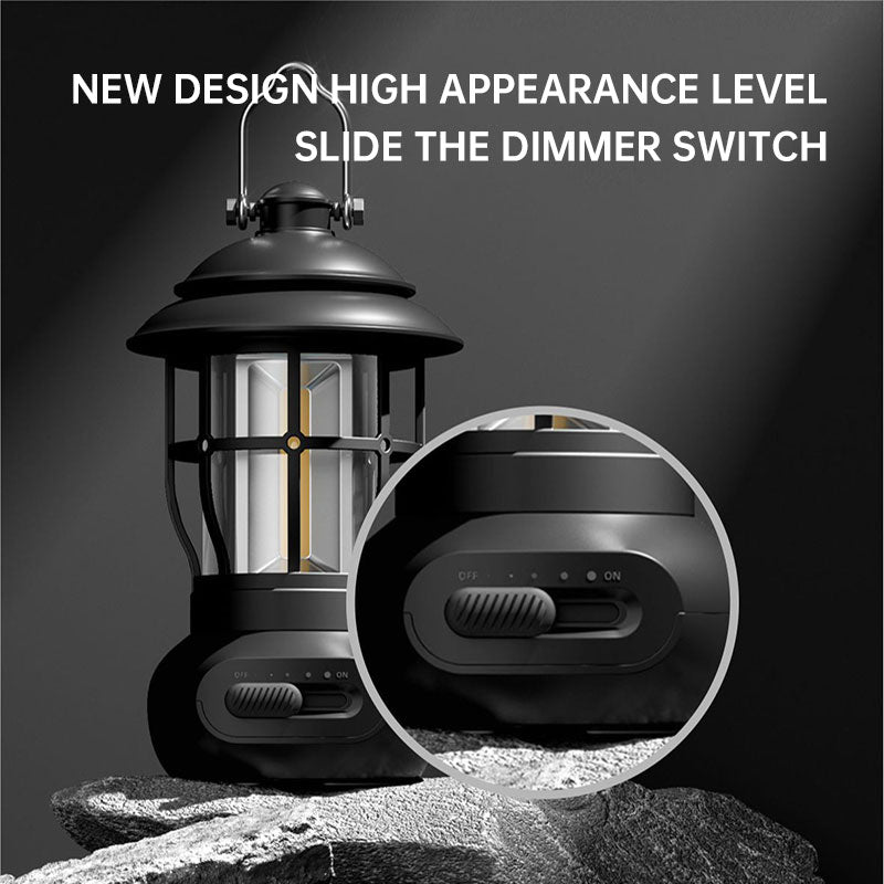 Camping Ligjt Outdoor Ambience Lighting Camping Light Vintage Horse Light Gift USB Charging Tent Camp Lamp - V.I.P Digital Presence