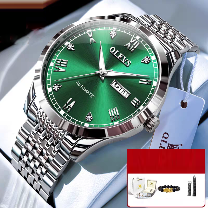 Men's Watch Men's Mechanical Watch Fully Automatic Simple Wind Waterproof Night Light Watch - V.I.P Digital Presence