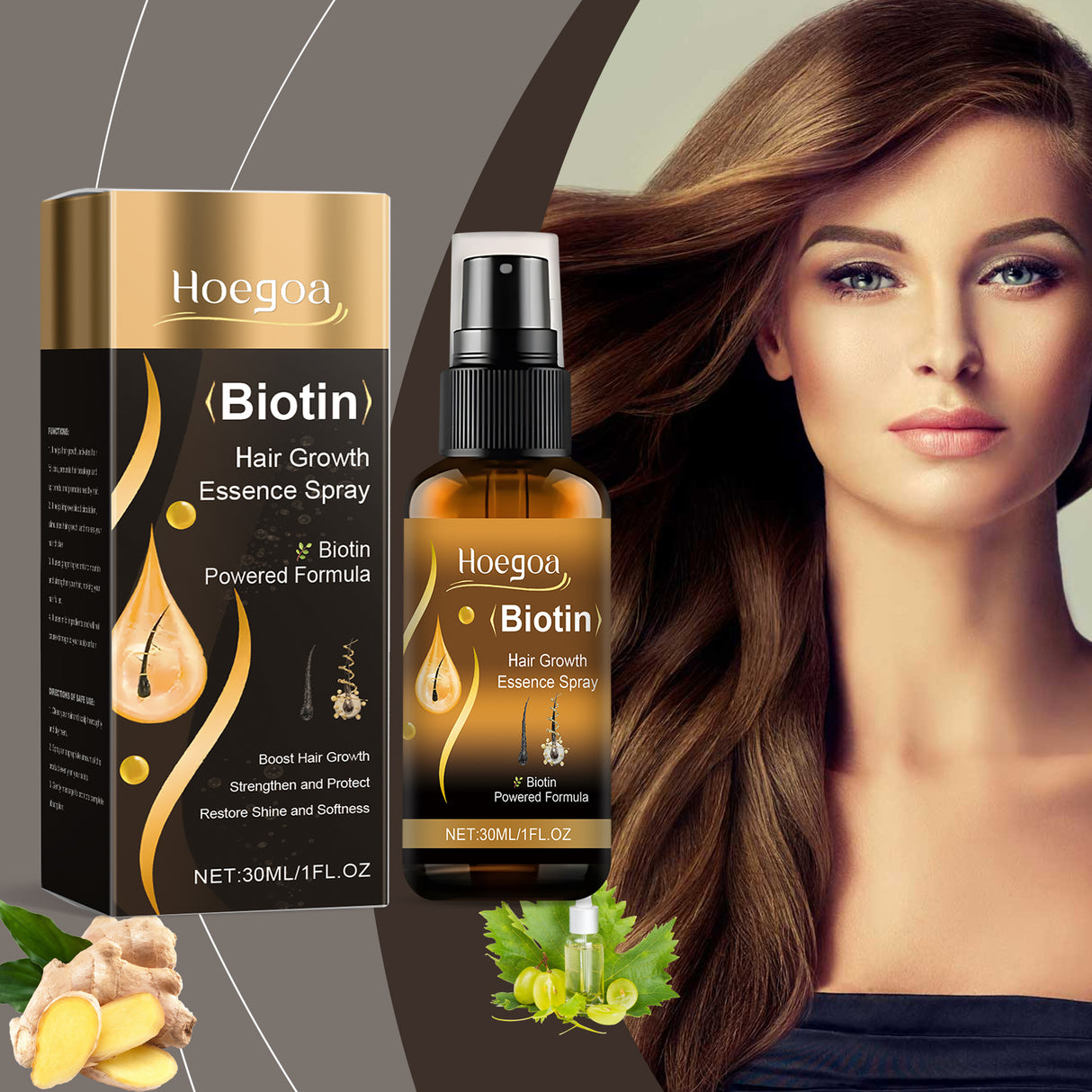 Hair Treatment Spray Strengthens Hair, Nourishes Scalp, Takes Care Of Frizz, Softens And Brightens - V.I.P Digital Presence