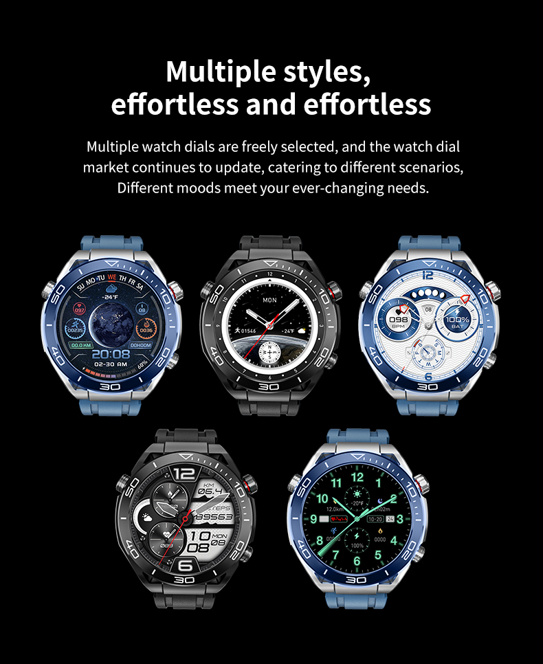 GS ultimate full touch screen smartwatch sports running Bluetooth call bracelet - V.I.P Digital Presence