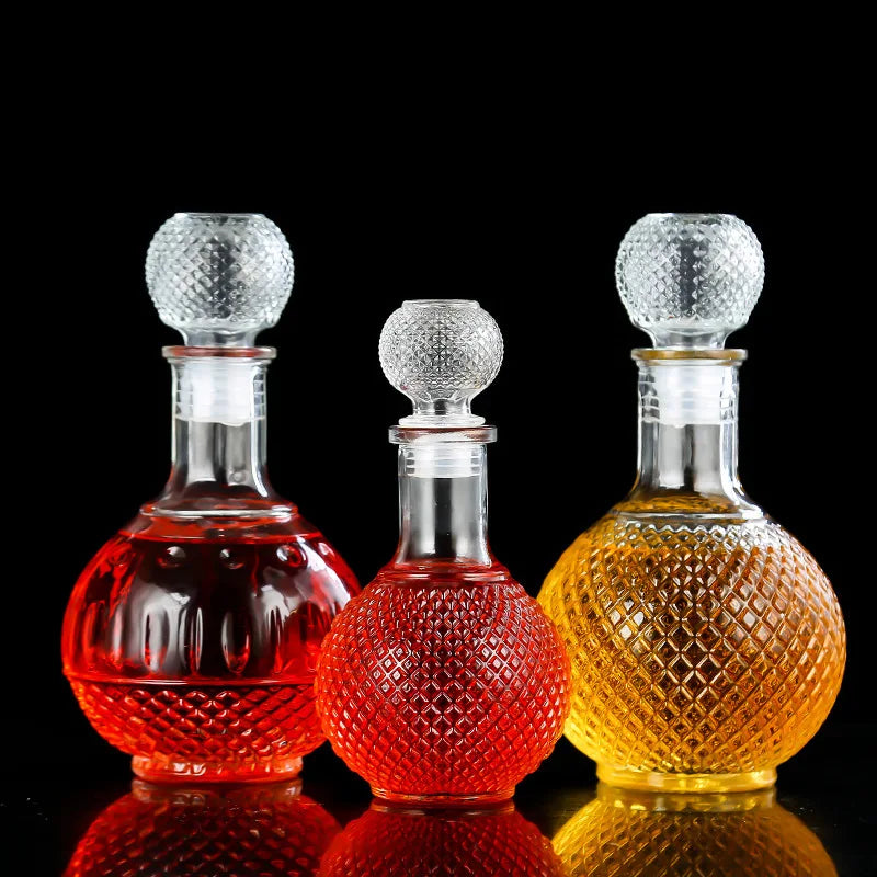 250ml 500ml 1000ml Glass Crystal Red Wine Decanter Wine Bottle Decanter