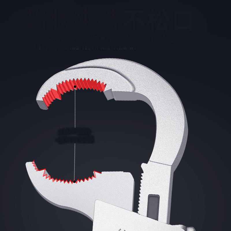 Multifunctional Movable Live Wrench Short Handle Bathroom Wrench - V.I.P Digital Presence
