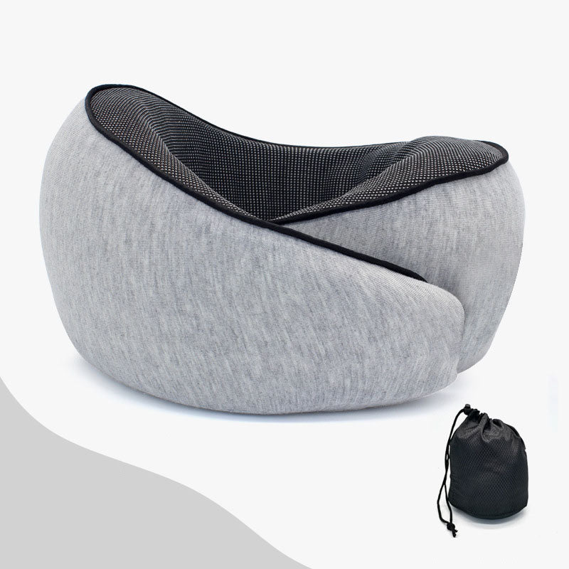 U-shaped memory cotton neck pillow with slow rebound for car travel neck protection - V.I.P Digital Presence
