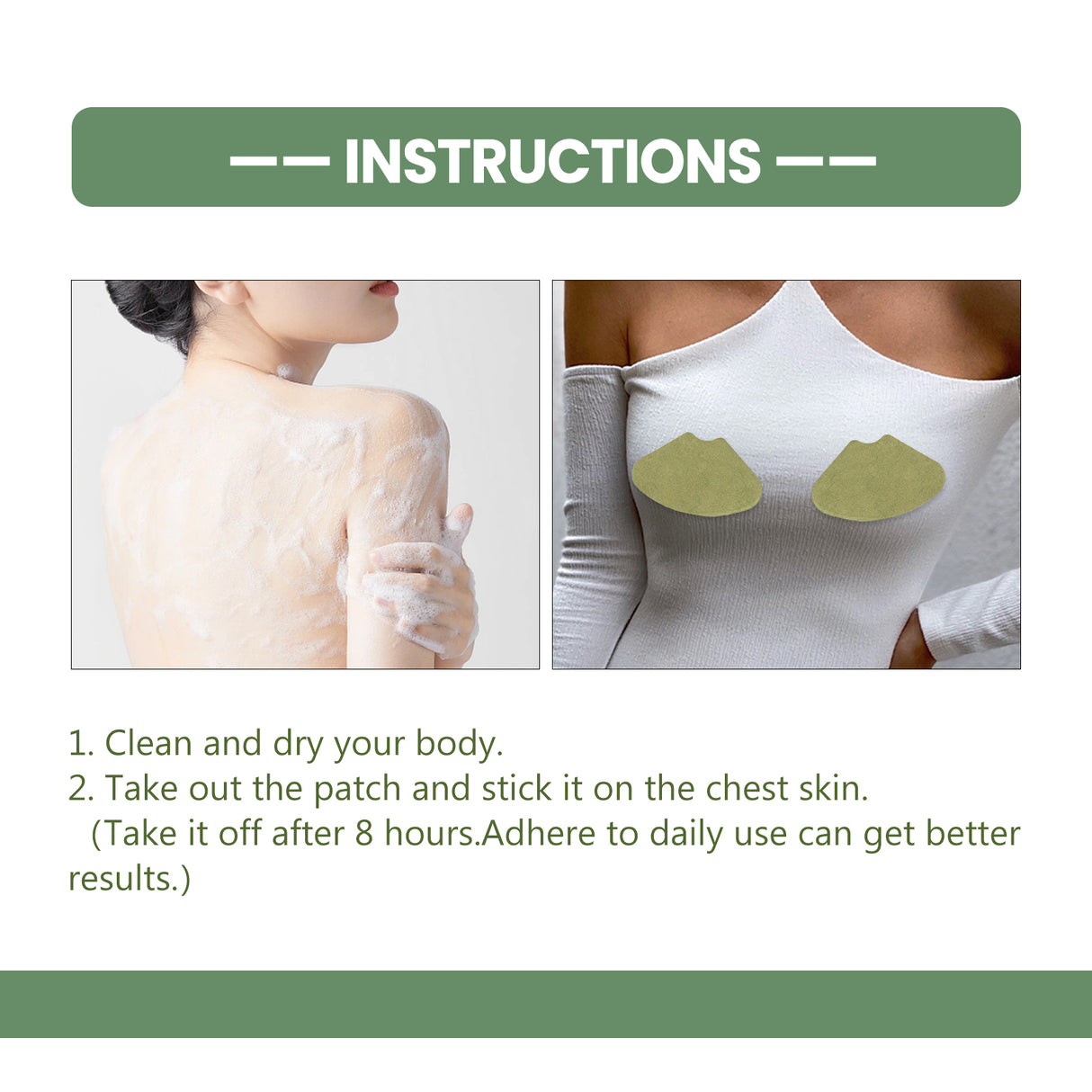 Mugwrot Cooling Relief Enhancements & Firming Patch, Massage Firming Chest Anti-sagging Chest Plump Patch - V.I.P Digital Presence