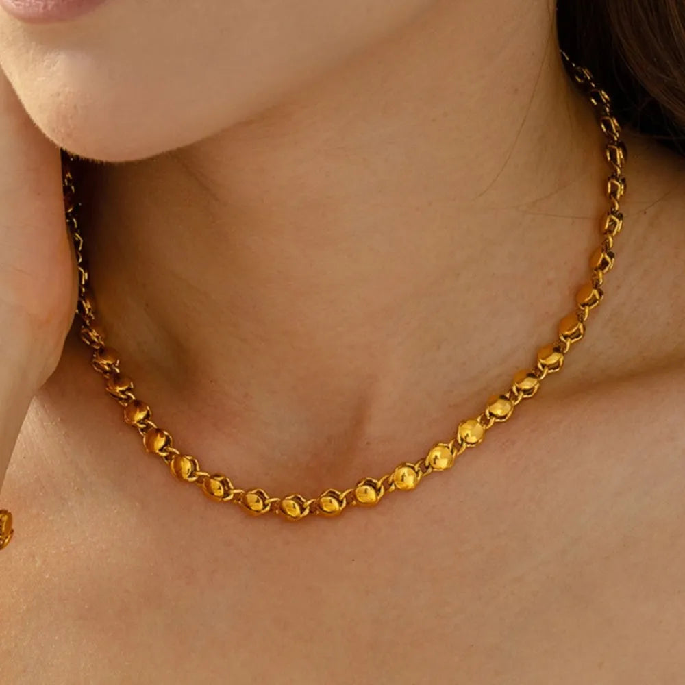 18K Gold-Plated Copper Necklace - V.I.P Digital Presence