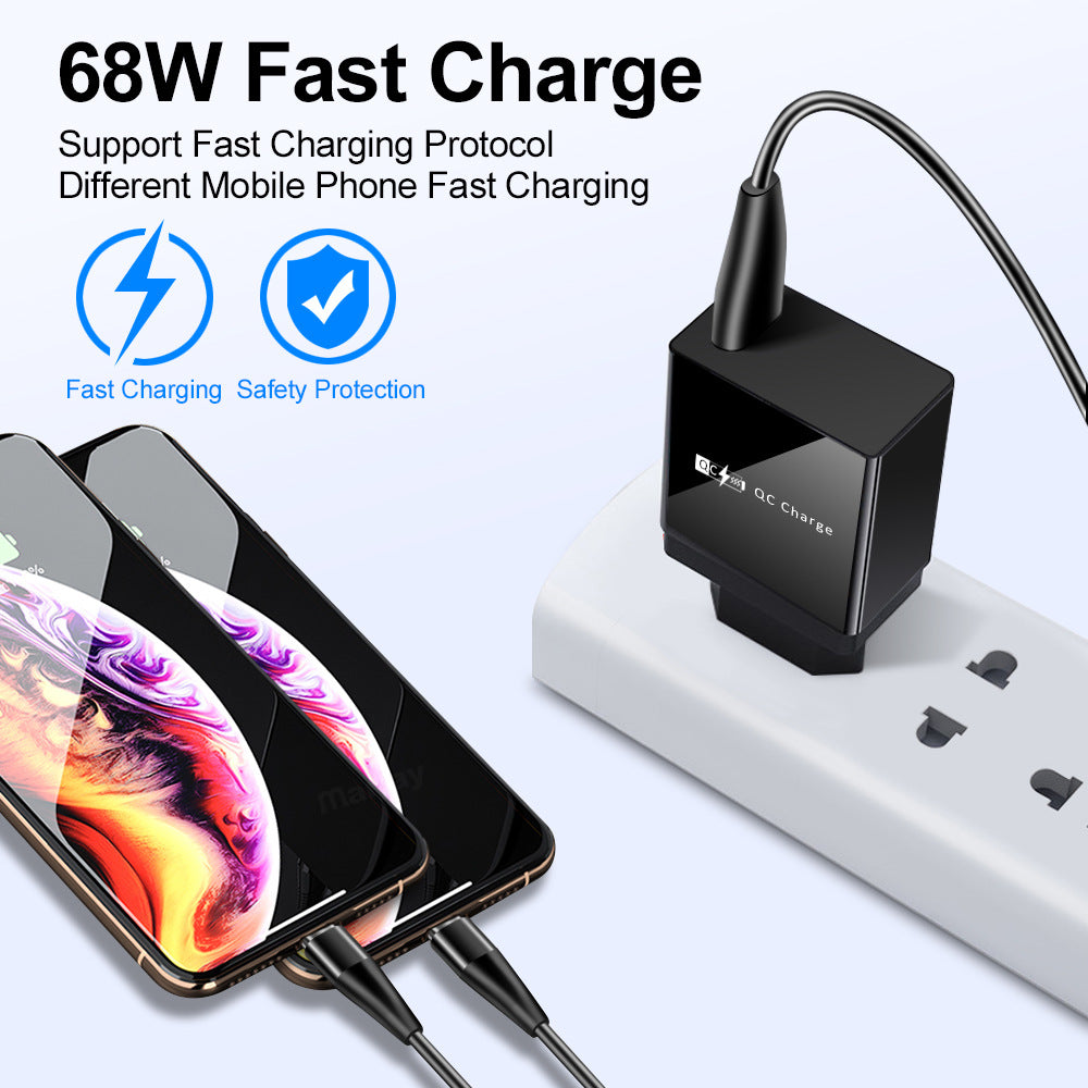 Super fast charging charger, mobile phone fast charging head - V.I.P Digital Presence