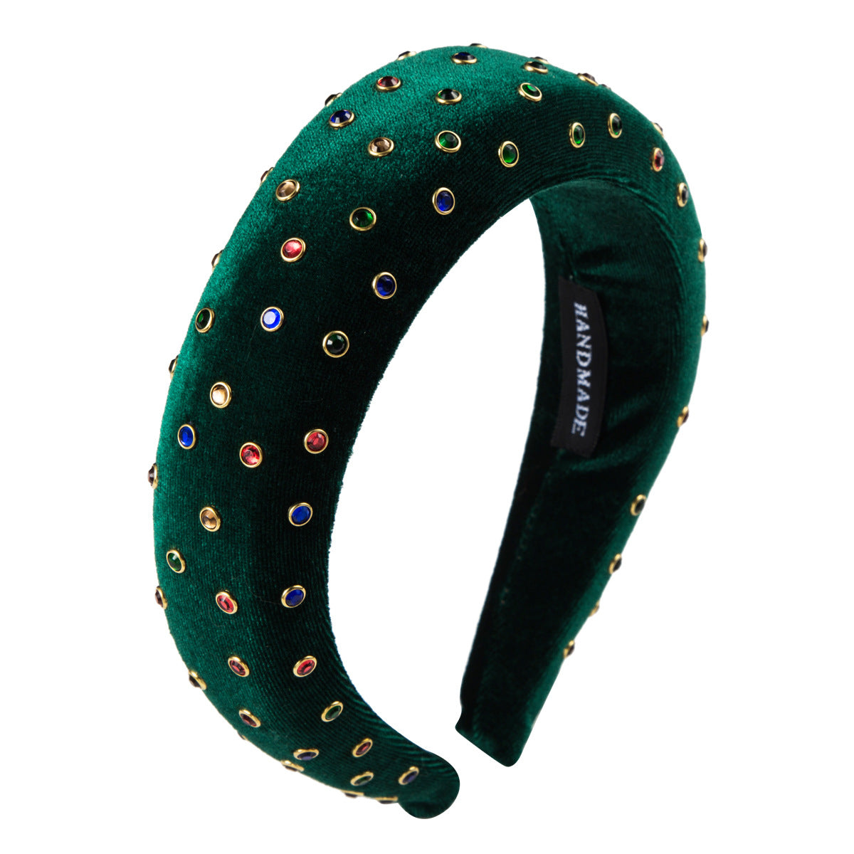 Thickened Sponge Gold Velvet Cloth Headband Female Ins Style Bag Cloth Wide-Brimmed Headband Catwalk Hair Accessories - V.I.P Digital Presence