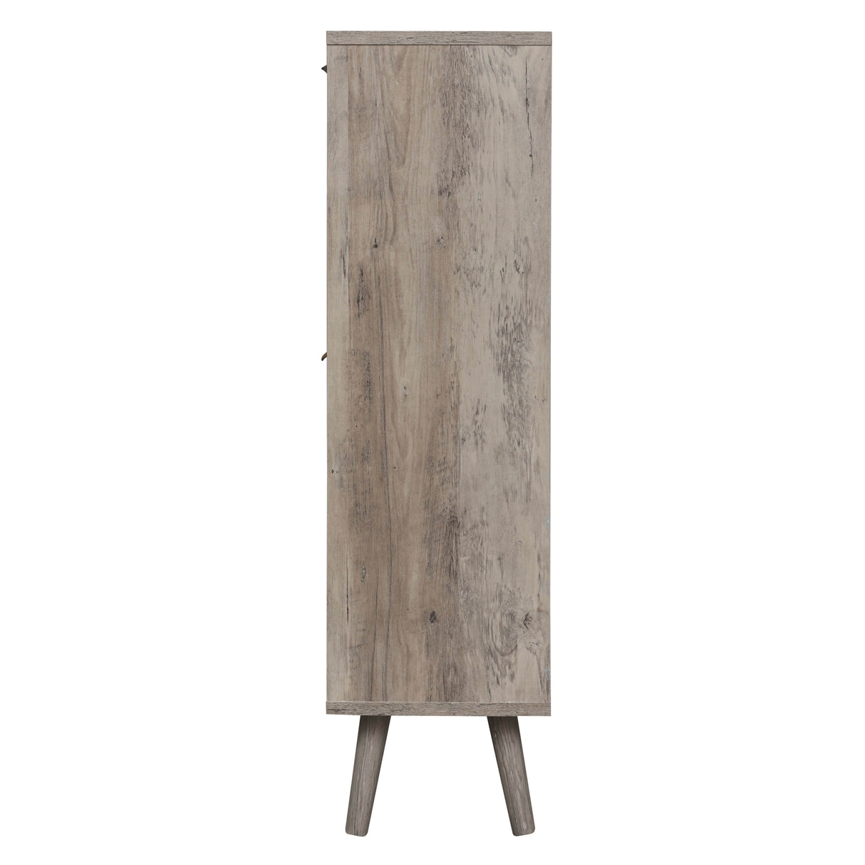 4 Door Shoe Rack, Freestanding Modern Shoe Storage Cabinet, for Entryway - V.I.P Digital Presence