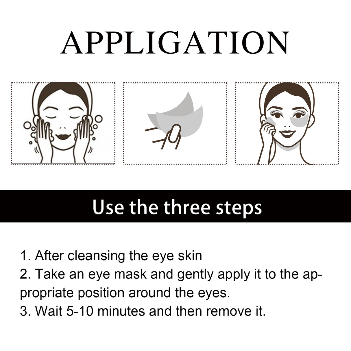 Parche de gel de aloe vera para ojos: reduce las líneas finas y las ojeras, reafirma los ojos y es antiarrugas e hidratante.