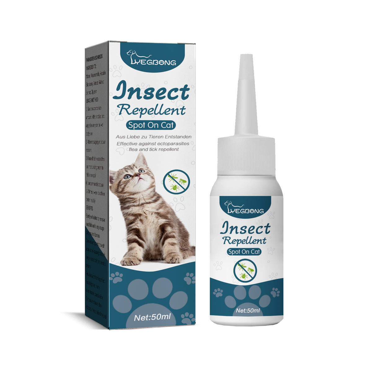 Pet Anti-Flea Tick Agent, External Deworming Skin Cleaning Tick Drops For Cats And Dogs - V.I.P Digital Presence