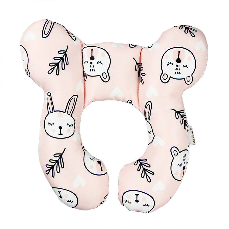 Baby head protection U-shaped pillow stroller fixed head pillow car seat sleeping protection head and neck pillow - V.I.P Digital Presence