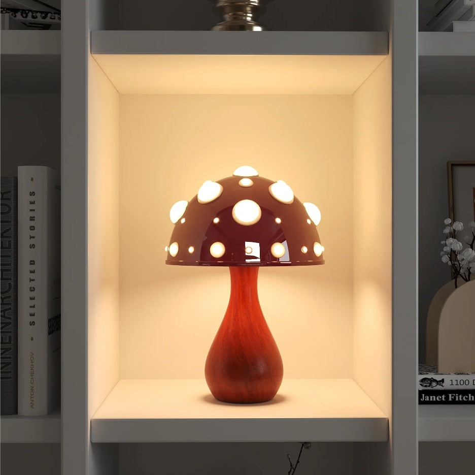 Mushroom Decorative Desk Lamp Bedroom Headboard Dimming Atmosphere Student Dormitory Desktop Night Light - V.I.P Digital Presence