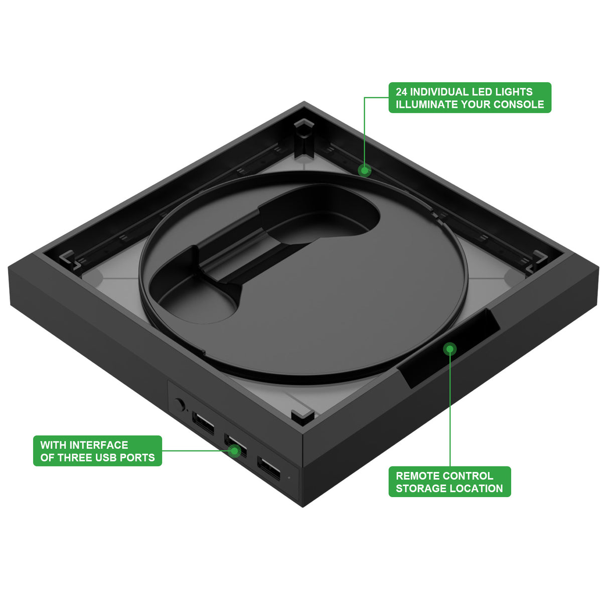 XBOX Series X/S controller, host, ambient lighting effect, RGB seven color luminous base, game peripheral accessories - V.I.P Digital Presence