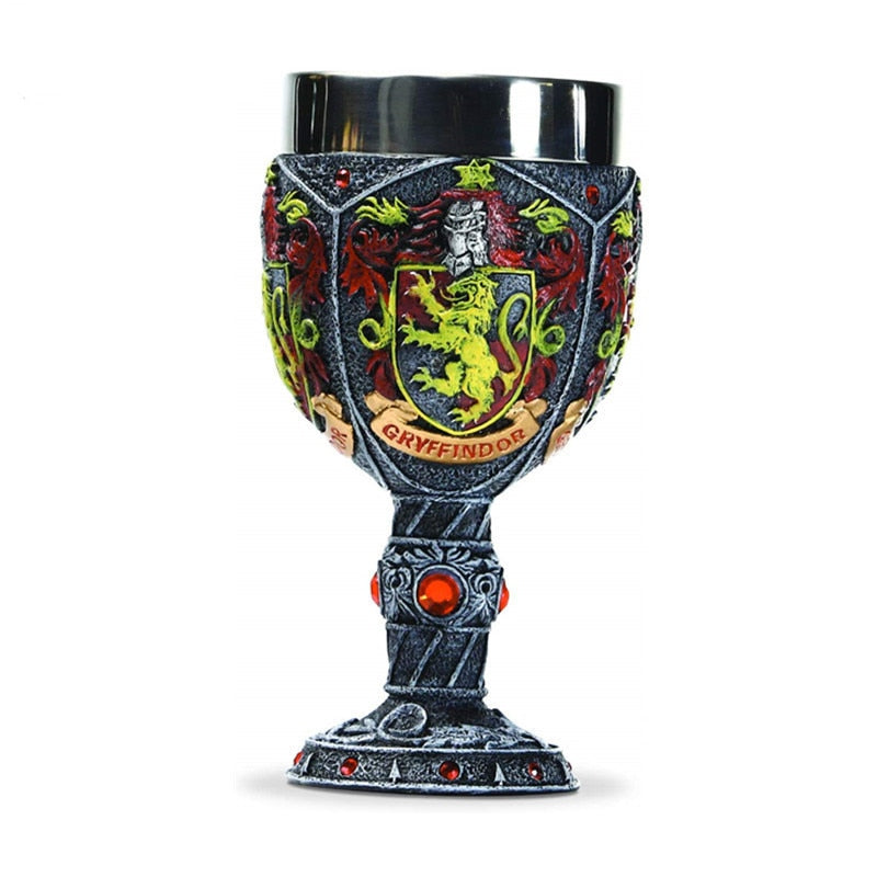 Creative Stainless Steel Goblet & 3D Resin Coffee Cup Artistic Goblet Resin Wine Glass Cups Drinkware Mugs - V.I.P Digital Presence