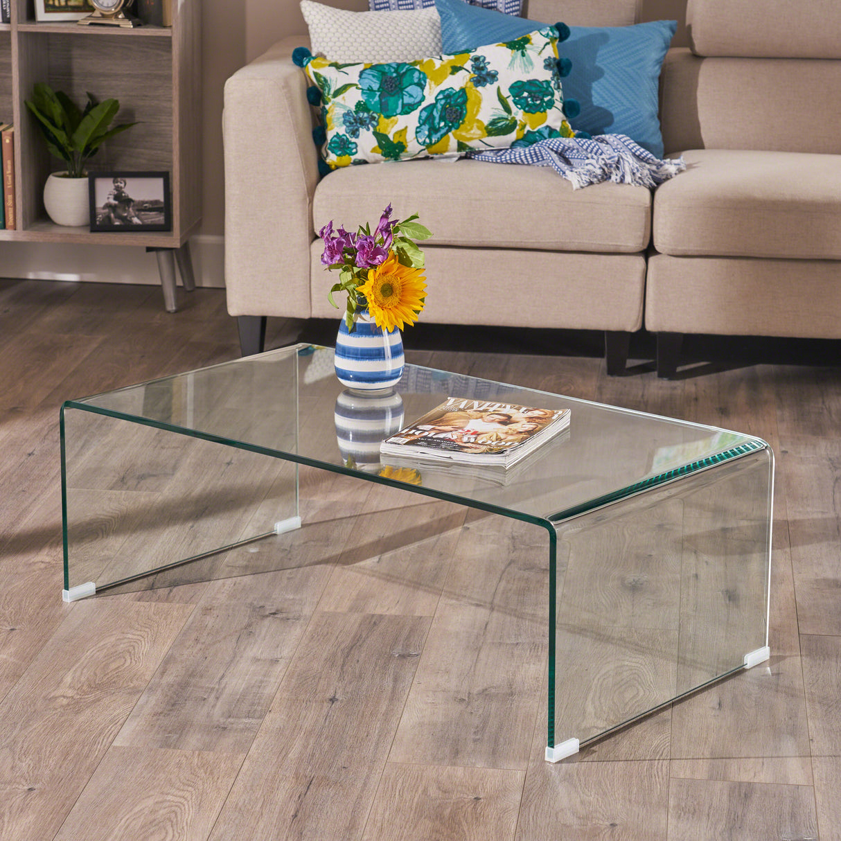 COFFEE TABLE 12MM TEMPERED BENT GLASS - V.I.P Digital Presence