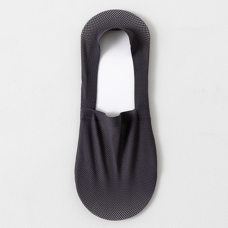 Men's thin breathable mesh boat socks short socks shallow mouth ice silk invisible socks - V.I.P Digital Presence