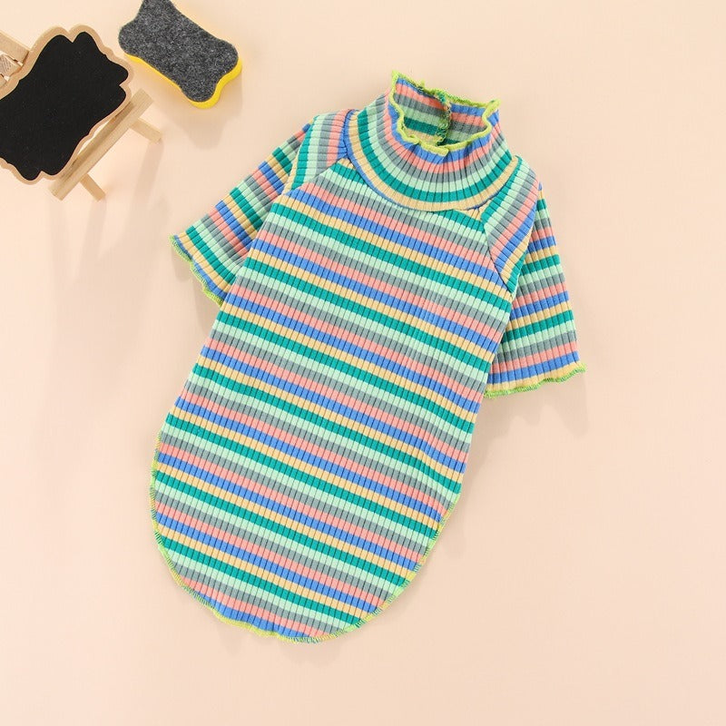 Netizen Teddy Little Dog Clothes Basecoat Summer Wear Thin Cotton Pet Clothing Spring Summer Cat - V.I.P Digital Presence