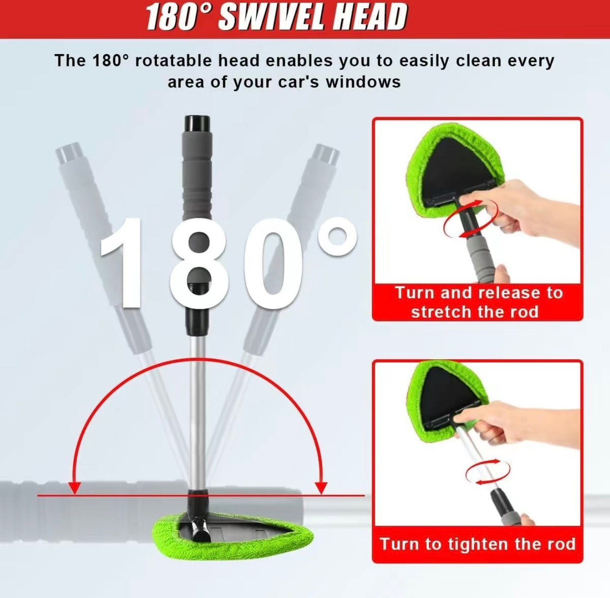 DrainFlex Car Window Cleaning Kit